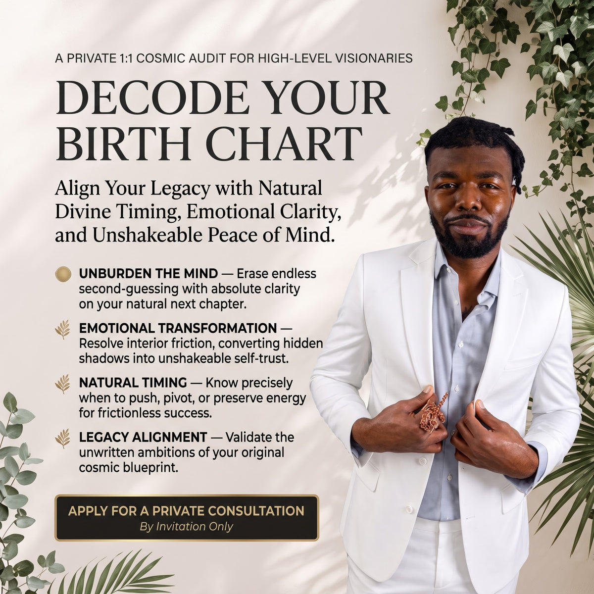 Your Birth Chart, Decoded - The Life Blueprint Consultation